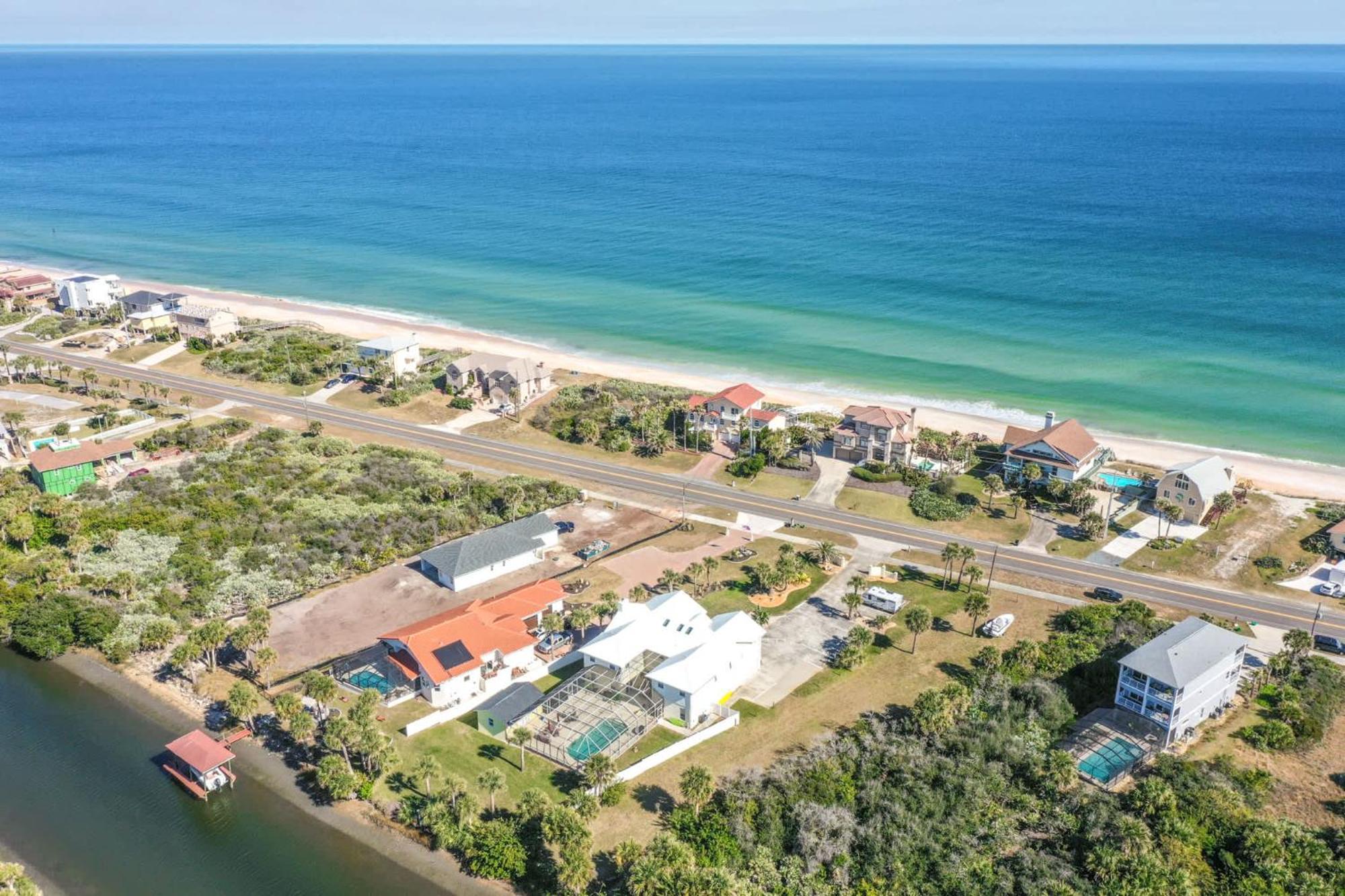 Flagler Beach Bed And Breakfast Pool Jaccuzzi Suite Eksteriør billede