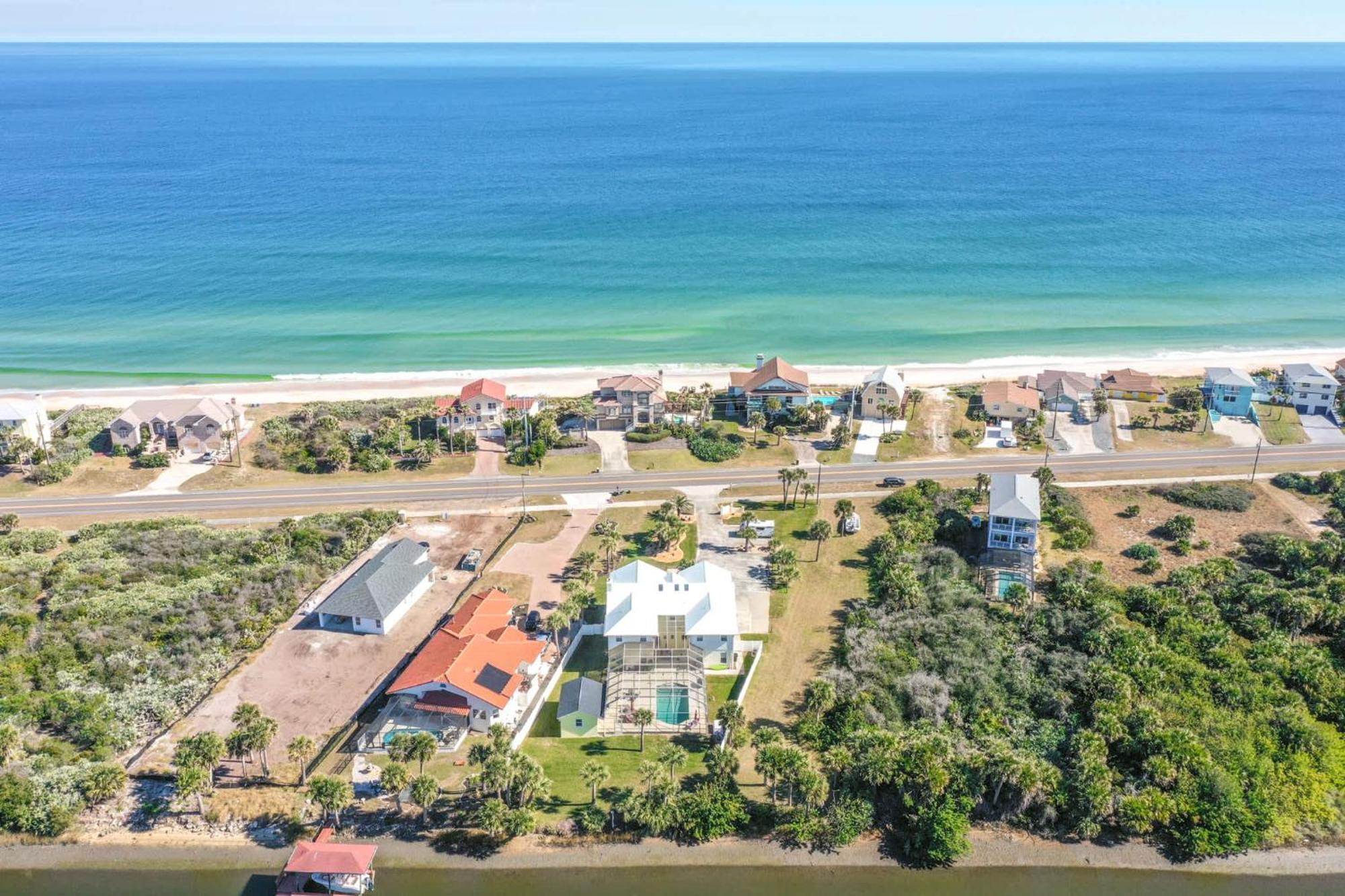 Flagler Beach Bed And Breakfast Pool Jaccuzzi Suite Eksteriør billede