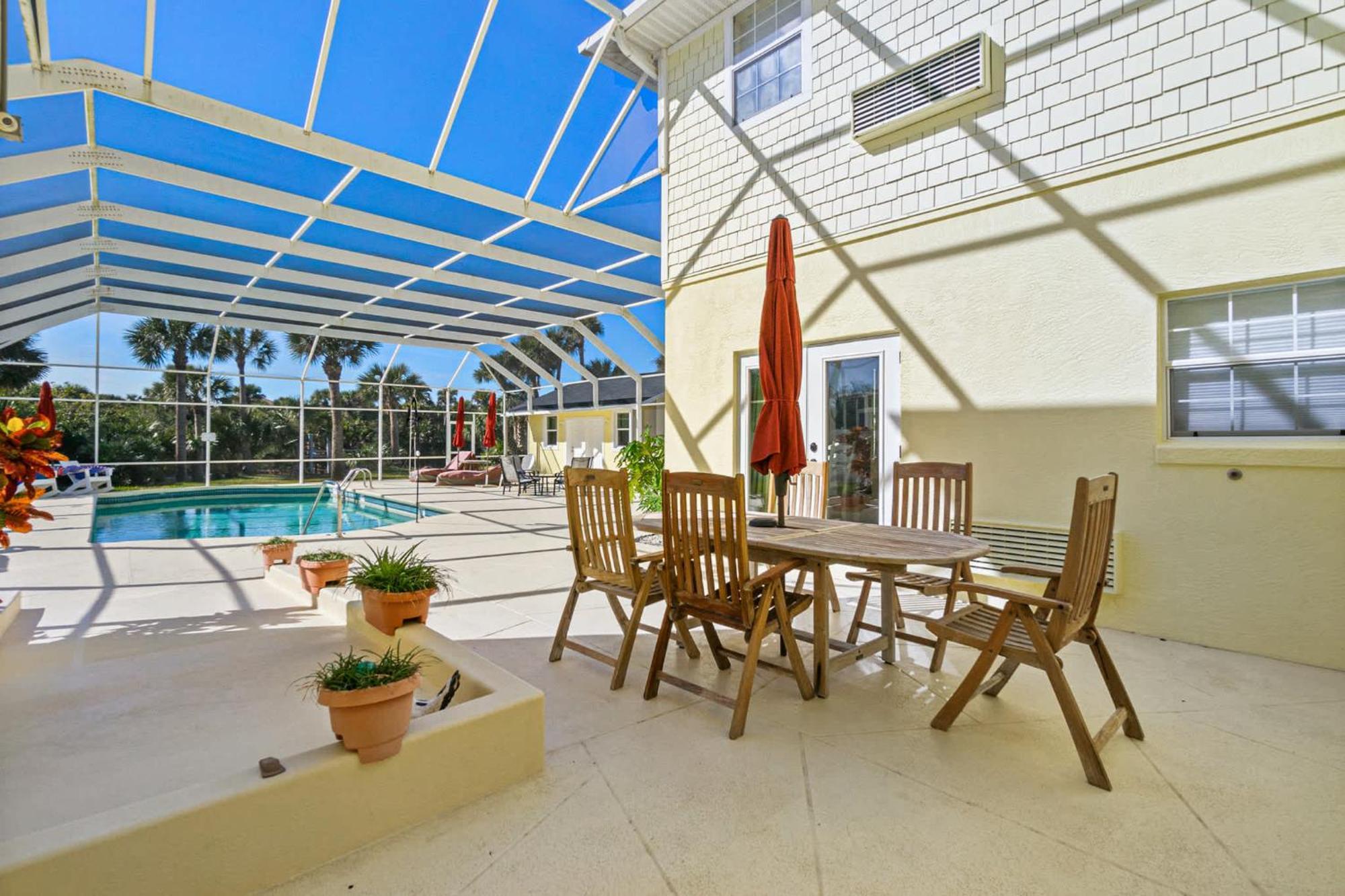 Flagler Beach Bed And Breakfast Pool Jaccuzzi Suite Eksteriør billede