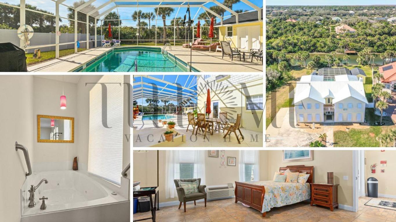Flagler Beach Bed And Breakfast Pool Jaccuzzi Suite Eksteriør billede