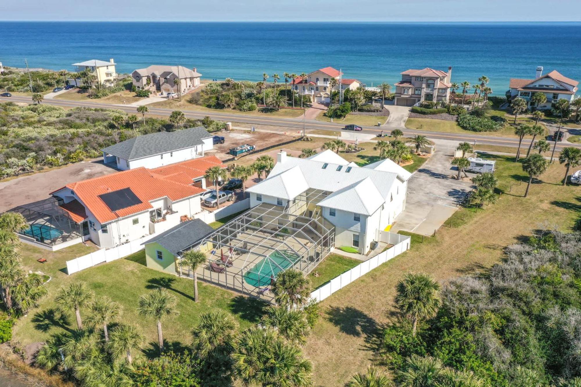 Flagler Beach Bed And Breakfast Pool Jaccuzzi Suite Eksteriør billede