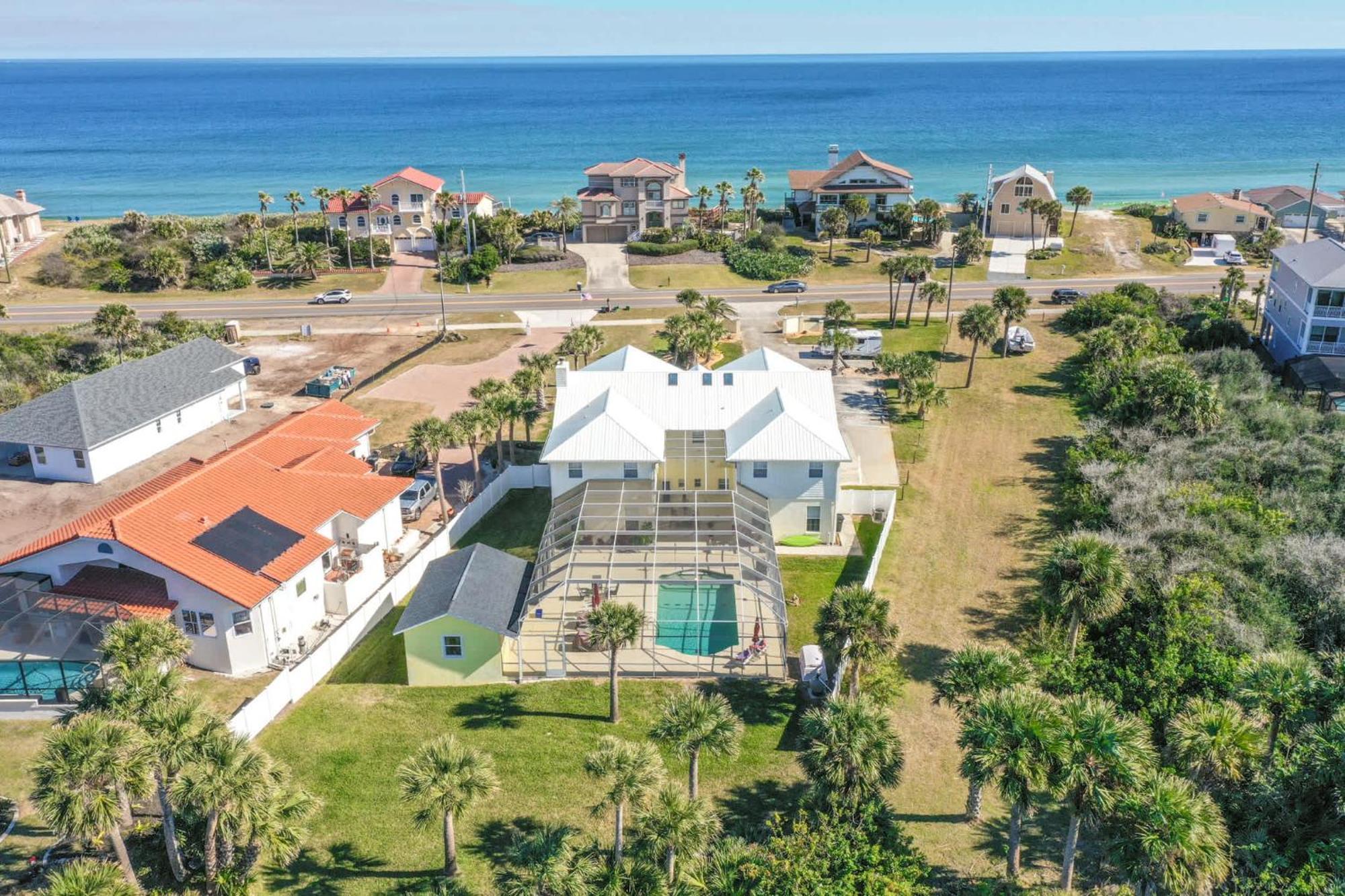 Flagler Beach Bed And Breakfast Pool Jaccuzzi Suite Eksteriør billede